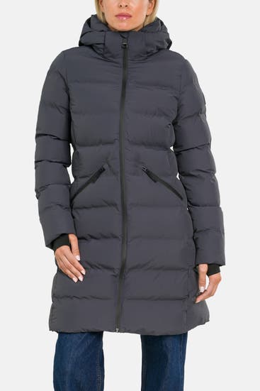 SUPERDRY - Steppmantel graublau