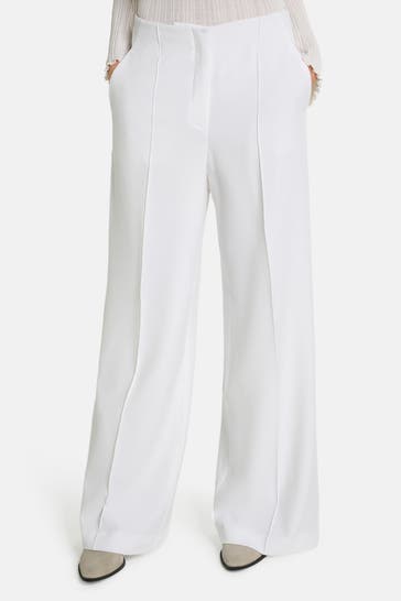 RAFFAELLO ROSSI Stoffhose 'Agatha' weiß