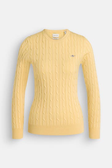 GANT Strickpullover gelb