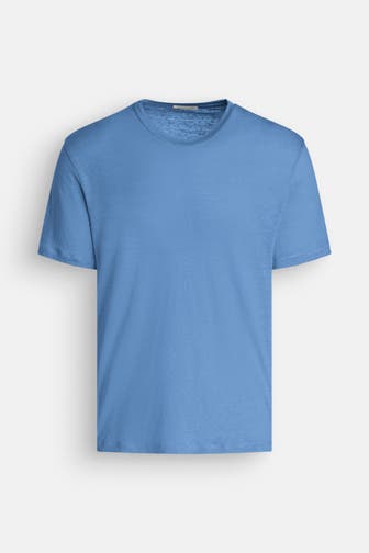 PHIL PETTER Leinen-Shirt azurblau