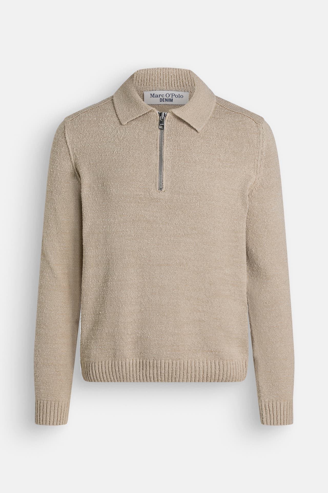 MARC O'POLO DENIM Strick-Troyer beige, Bild 1