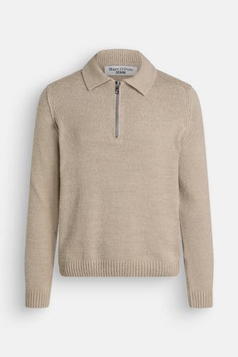 MARC O'POLO DENIM Strick-Troyer beige