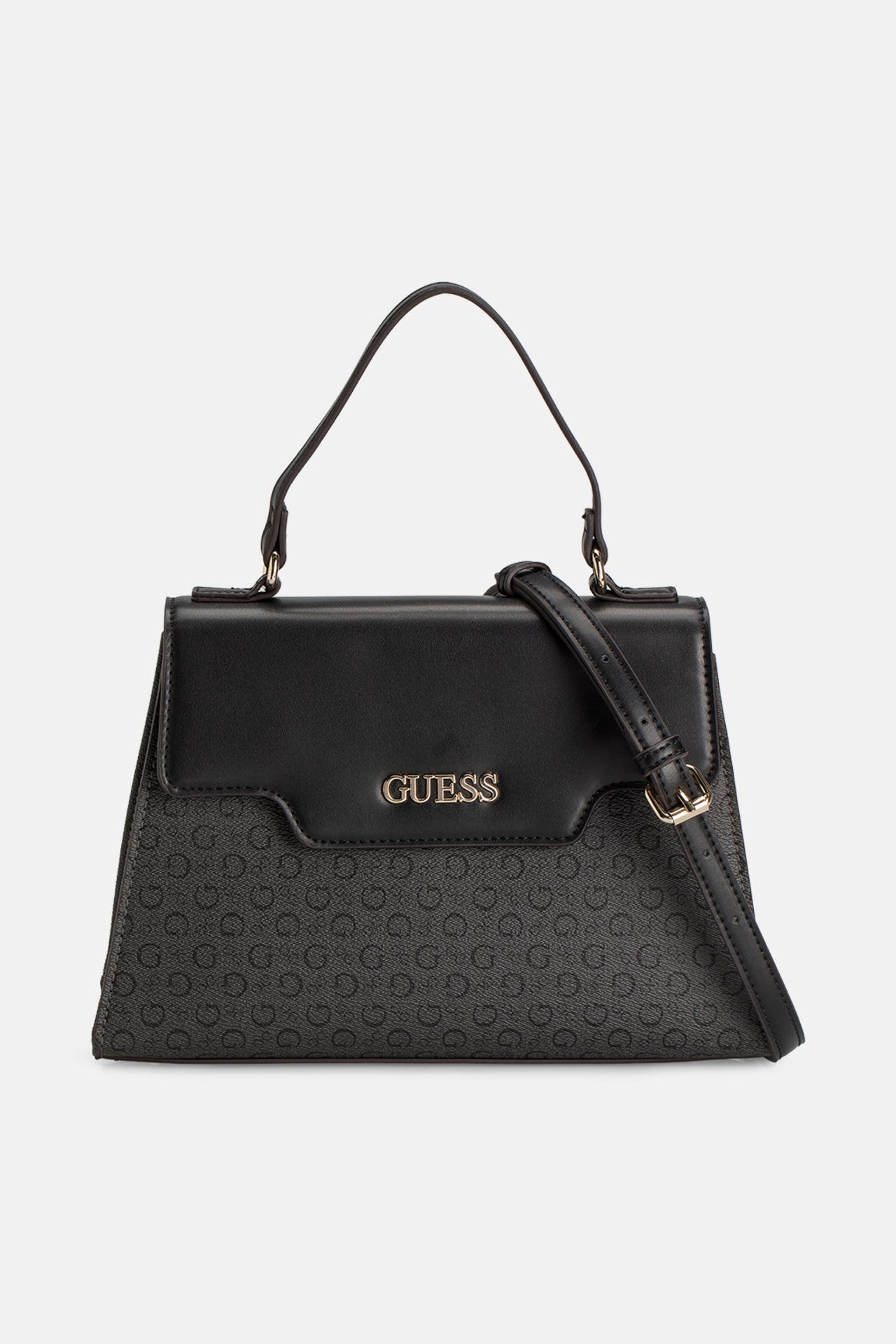 GUESS Handtasche schwarz logo, Bild 1