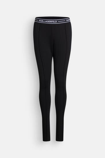 KARL LAGERFELD Leggings schwarz