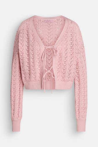 GUESS Strickjacke 'Ruth' rosa
