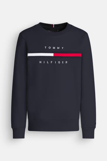 TOMMY HILFIGER Sweatshirt dunkelblau