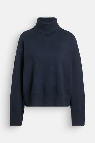 MARC O'POLO Strickpullover dunkelblau