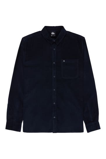 QUIKSILVER Cordshirt dunkelblau