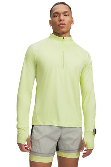 UNDER ARMOUR Longsleeve 'Explor Trail' limette