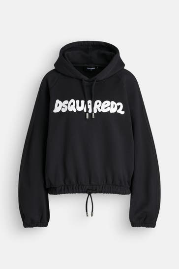 DSQUARED2 Hoodie schwarz