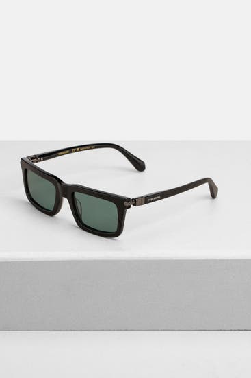 FERRAGAMO - Sonnenbrille schwarz