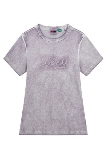 GUESS T-Shirt flieder meliert