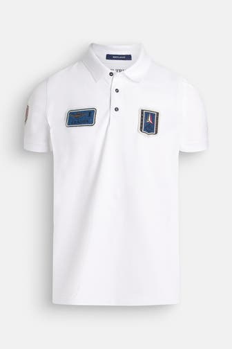 AERONAUTICA MILITARE Polo-Shirt weiß