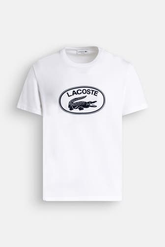 LACOSTE T-Shirt weiß