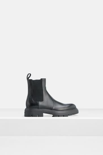 FERRAGAMO Chelsea-Boots 'Doran' schwarz