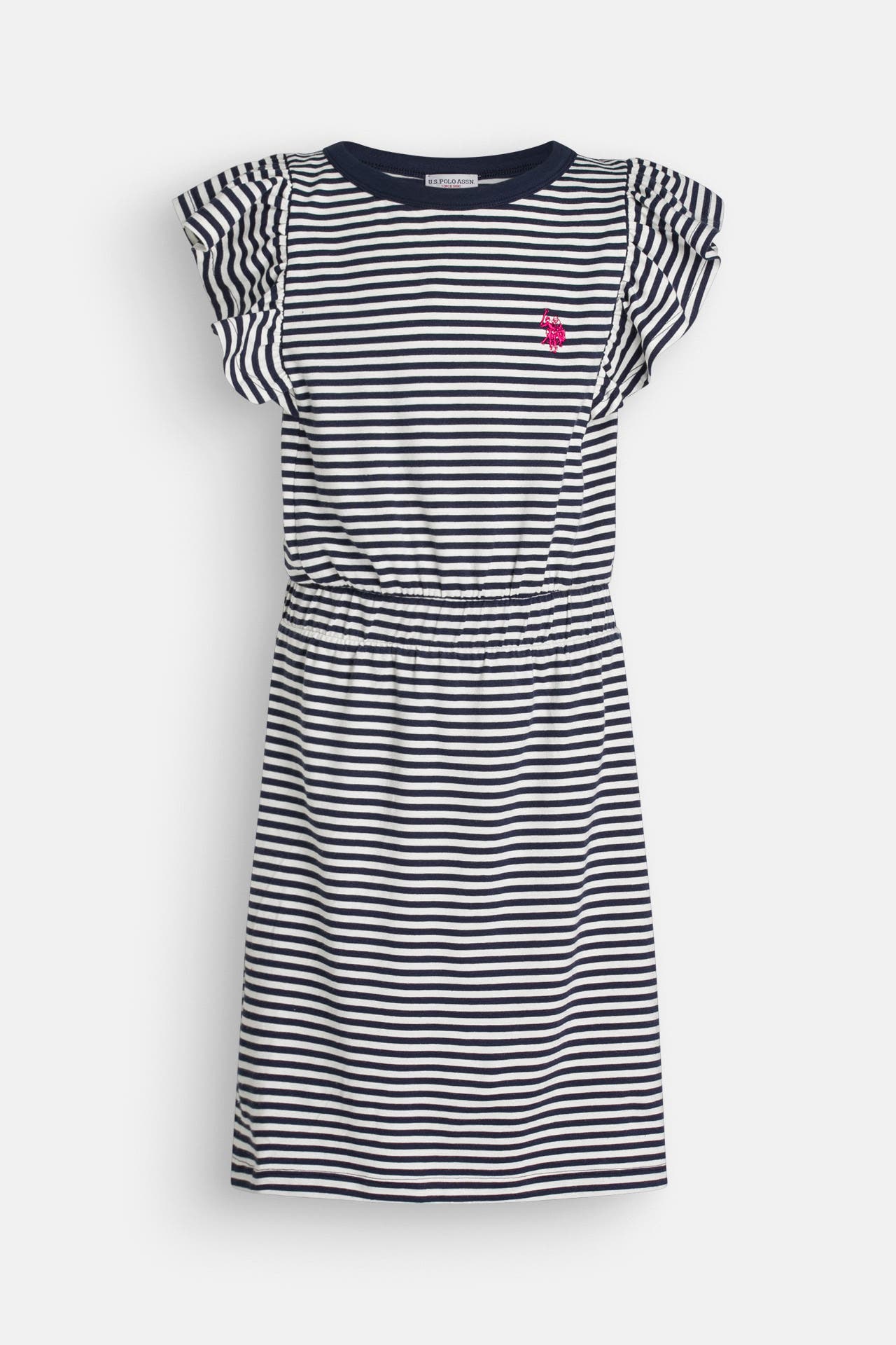 U.S. POLO ASSN. Jersey-Kleid 'Shams' gestreift, Bild 1