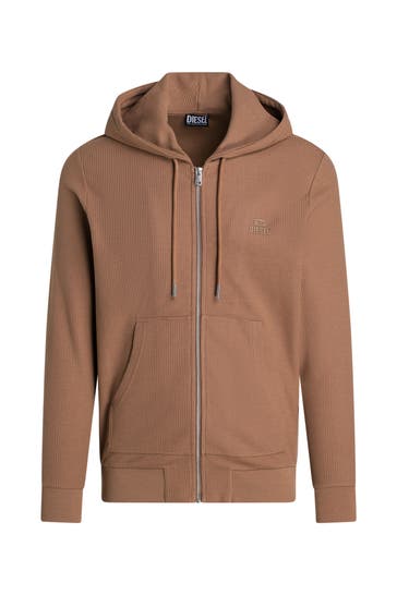 DIESEL Sweatjacke 'S-Electrum' braun