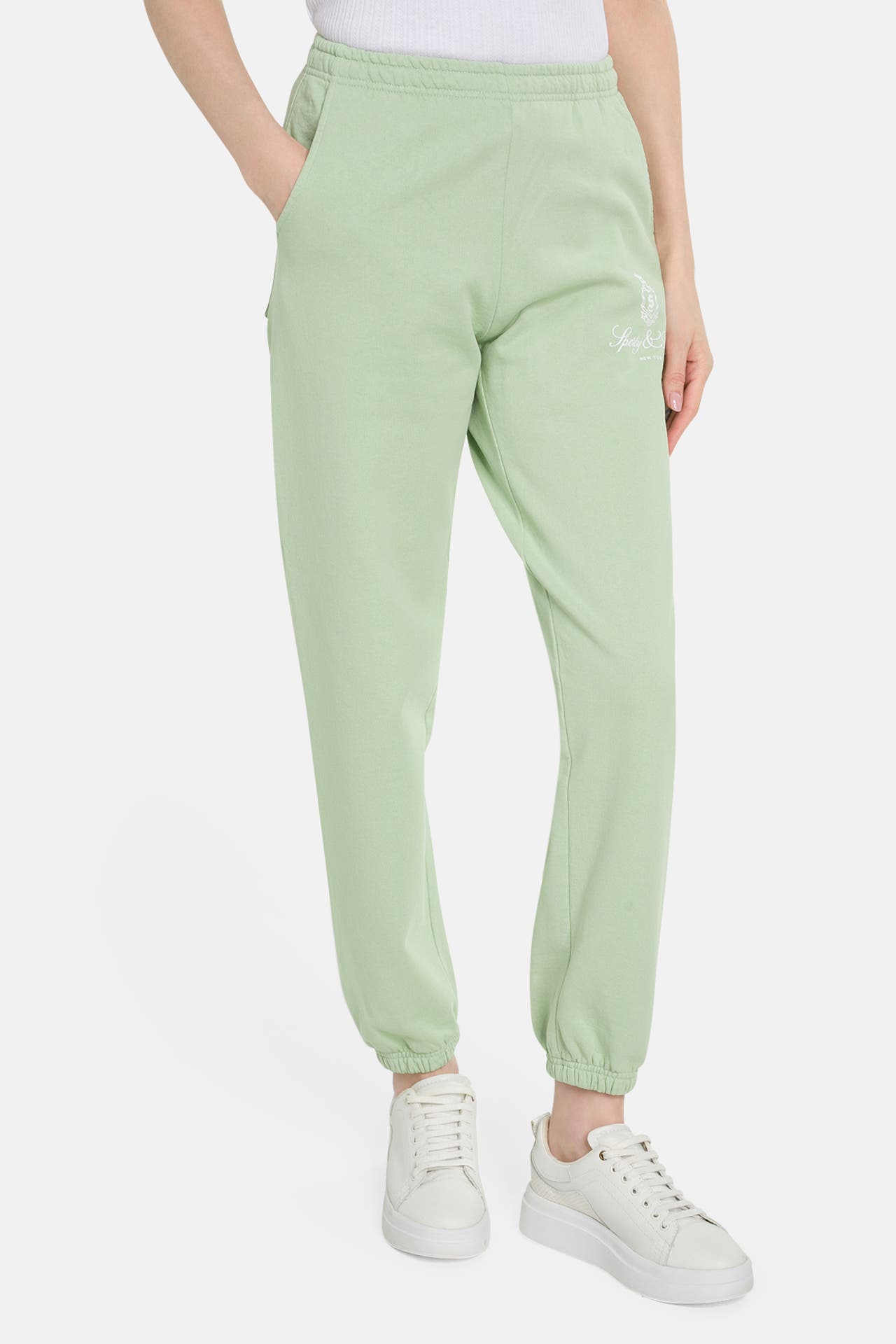 SPORTY & RICH Joggpants 'Vendome' lindgrün, Bild 1