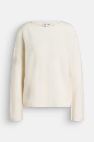MARC O'POLO Wollpullover creme