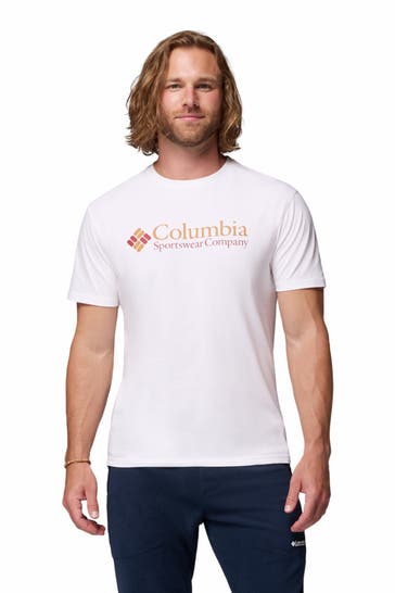 COLUMBIA T-Shirt 'CSC Basic Logo™' weiß