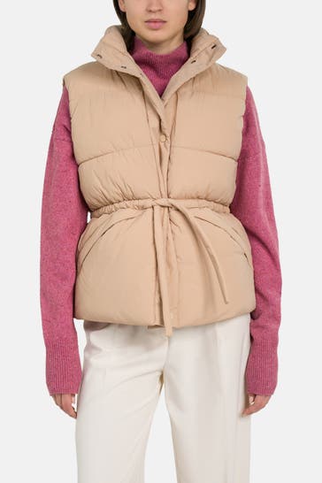 HUGO Steppweste 'Fesilia' beige