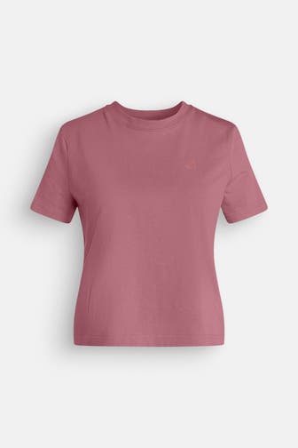 CK JEANS T-Shirt dunkelrosa