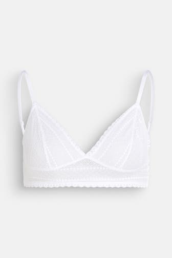 DKNY Spitzen-Bralette weiß