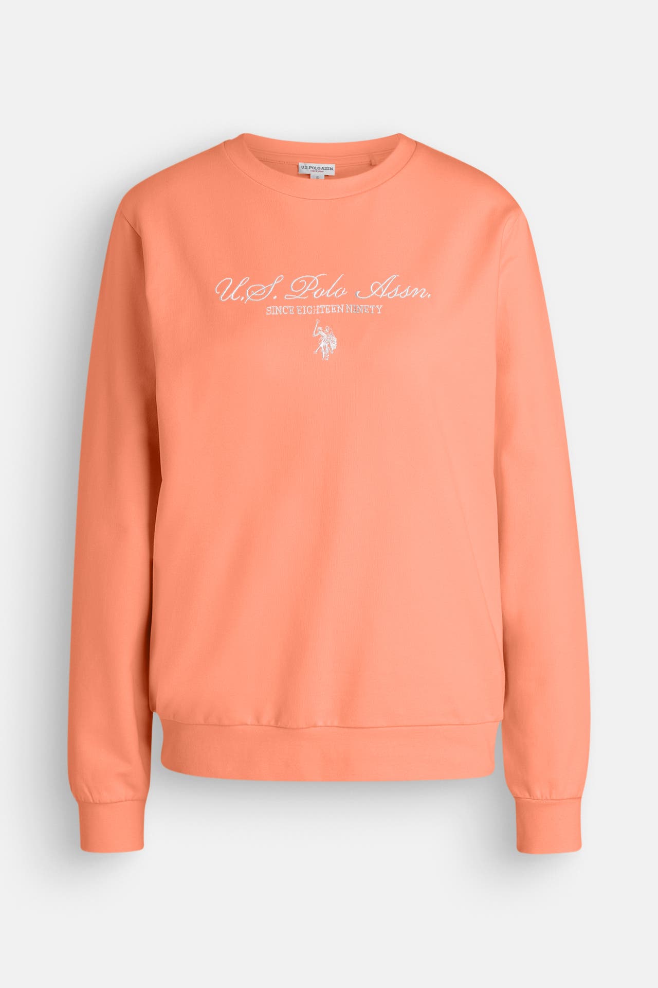 U.S. POLO ASSN. Sweatshirt hellorange, Bild 1