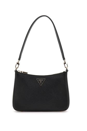 GUESS Schultertasche 'Jazlynn' schwarz