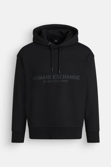 ARMANI EXCHANGE Hoodie schwarz