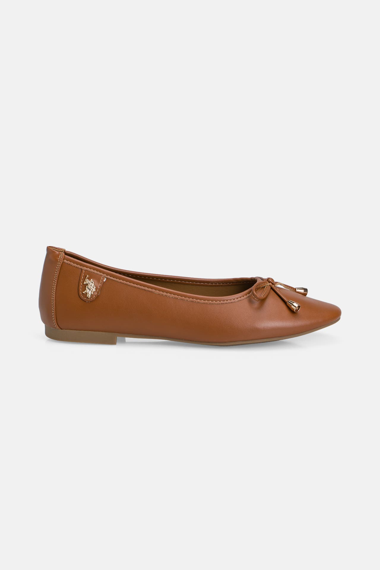 U.S. POLO ASSN. Ballerinas 'Chery' braun, Bild 1