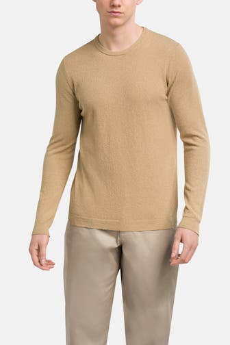ROBERTO COLLINA Strickpullover beige