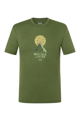 SUPER.NATURAL T-Shirt waldgrün