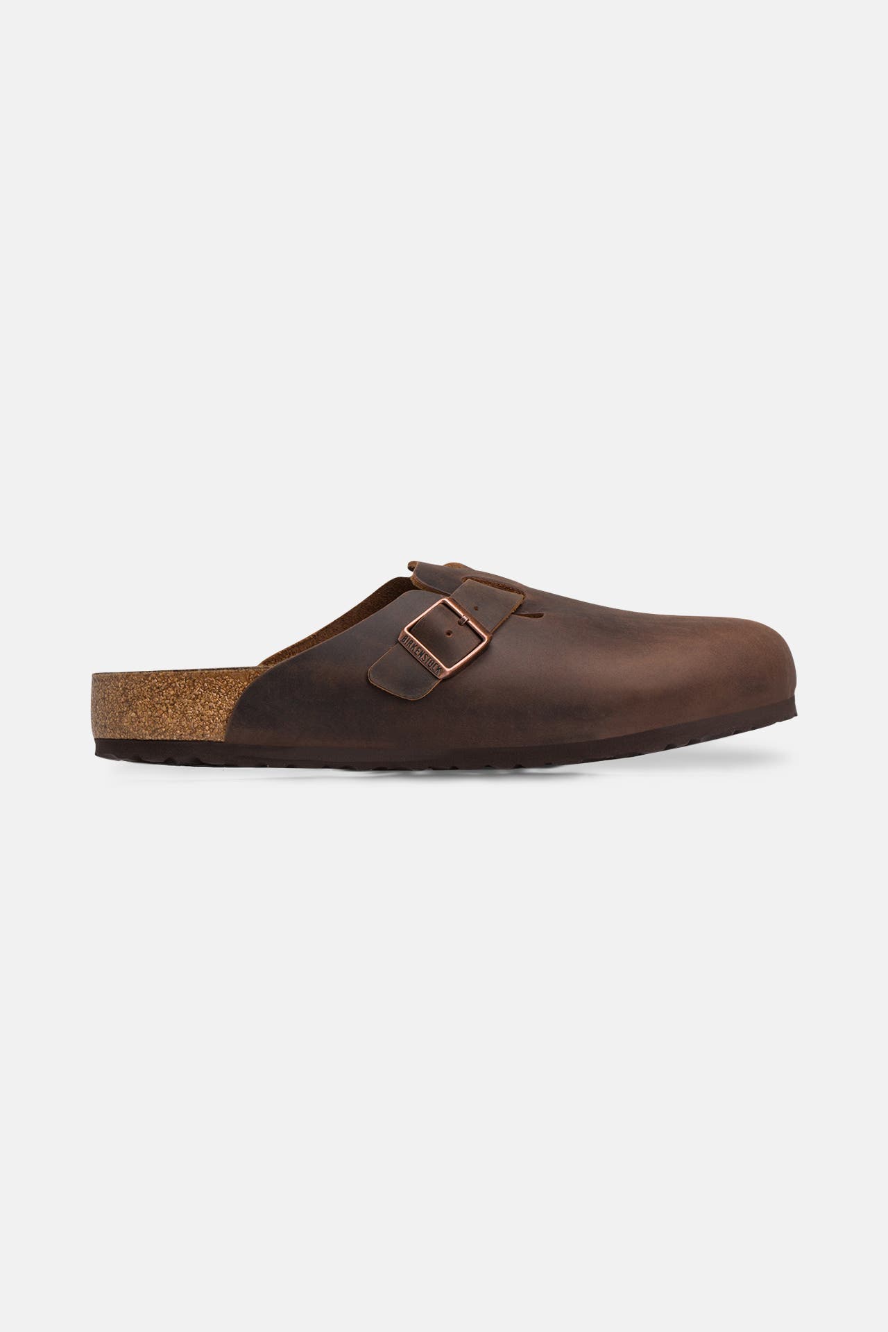 BIRKENSTOCK Slides 'Boston' dunkelbraun, Bild 1