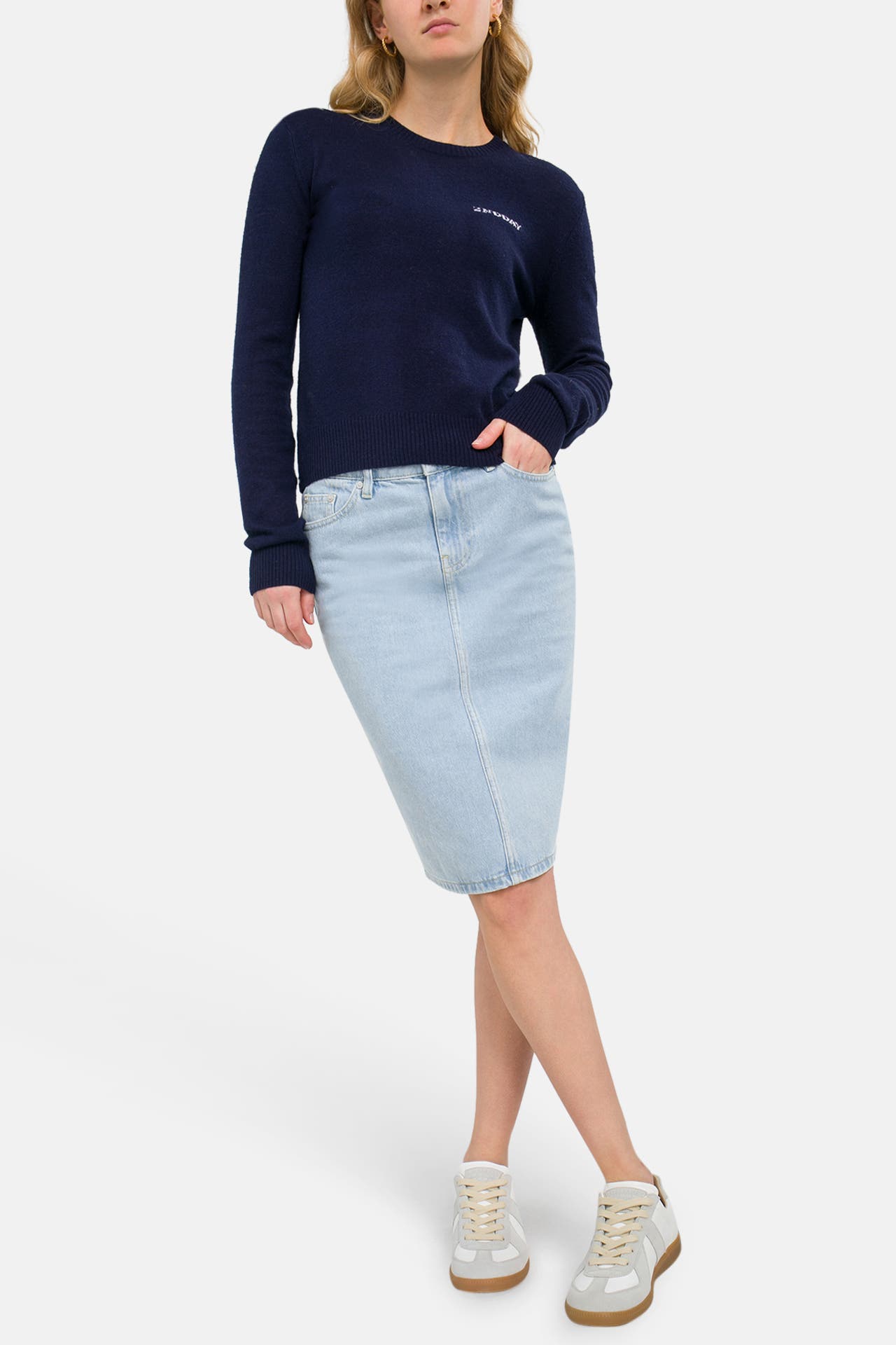 2NDDAY Jeansrock 'Mica' hellblau, Bild 1