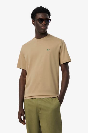 LACOSTE T-Shirt beige