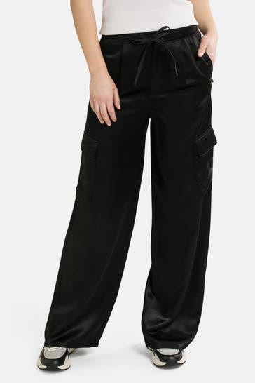 SCOTCH & SODA Satinhose schwarz