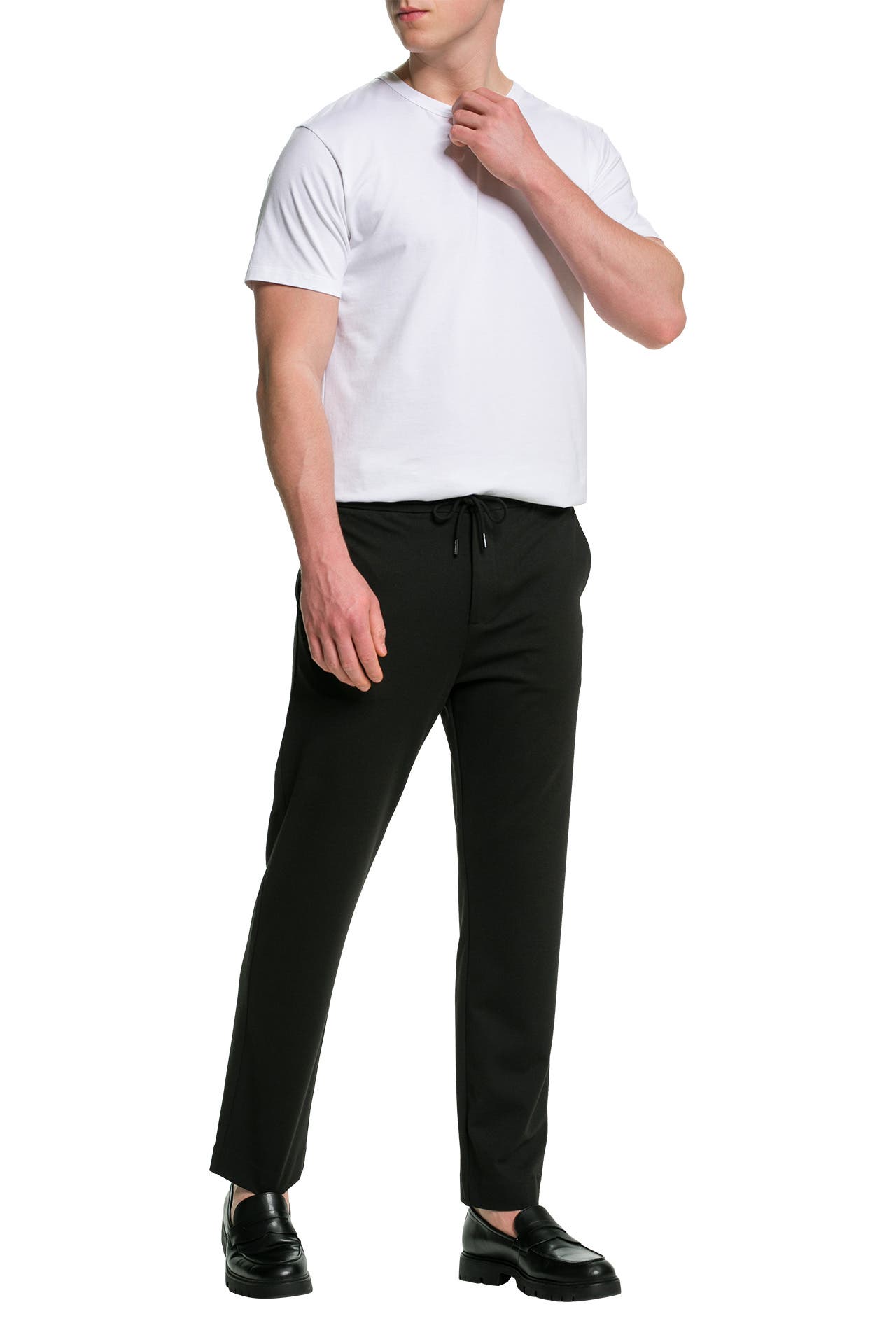 KARL LAGERFELD Stoffhose 'Punto' schwarz, Bild 1