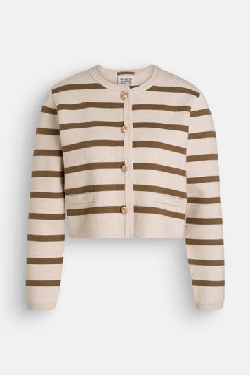 SCOTCH & SODA Strickjacke gestreift