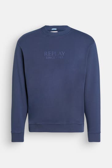 REPLAY Sweatshirt navy