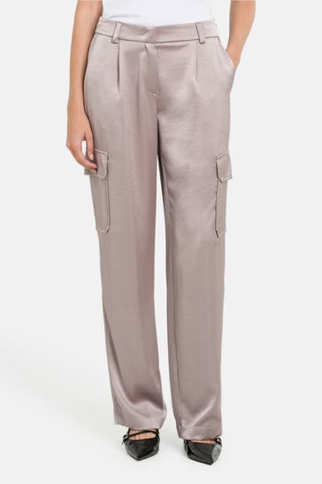 RIANI Stoffhose altrosa