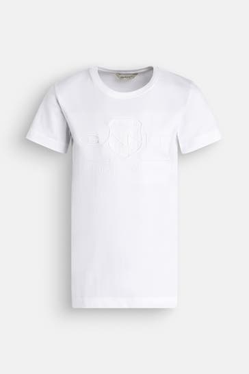 GANT T-Shirt weiß