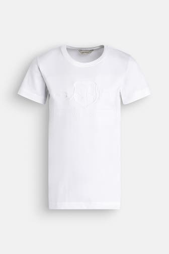 GANT T-Shirt weiß