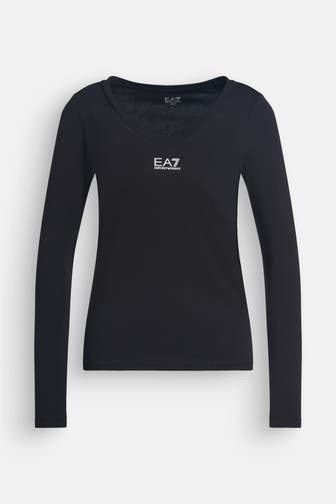 EA7 Longsleeve schwarz