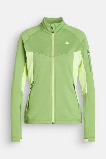 SCHÖFFEL Fleecejacke grün