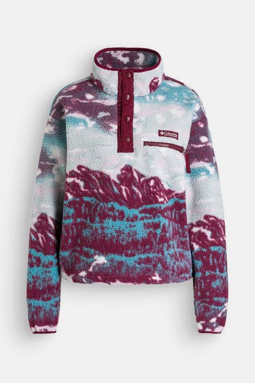 COLUMBIA - Fleece-Troyer 'Helvetia™' gemustert