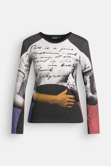 DESIGUAL Longsleeve 'Martina' mehrfarbig