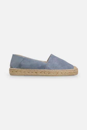 GEOX Leder-Espadrilles hellblau