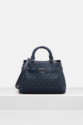 MICHAEL MICHAEL KORS Handtasche dunkelblau gemustert