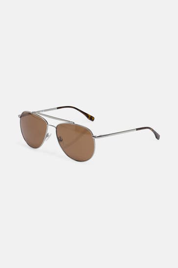 LACOSTE Sonnenbrille silber